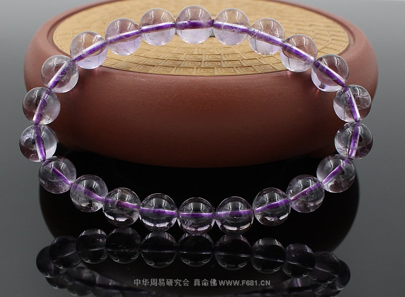8mm紫水晶手链